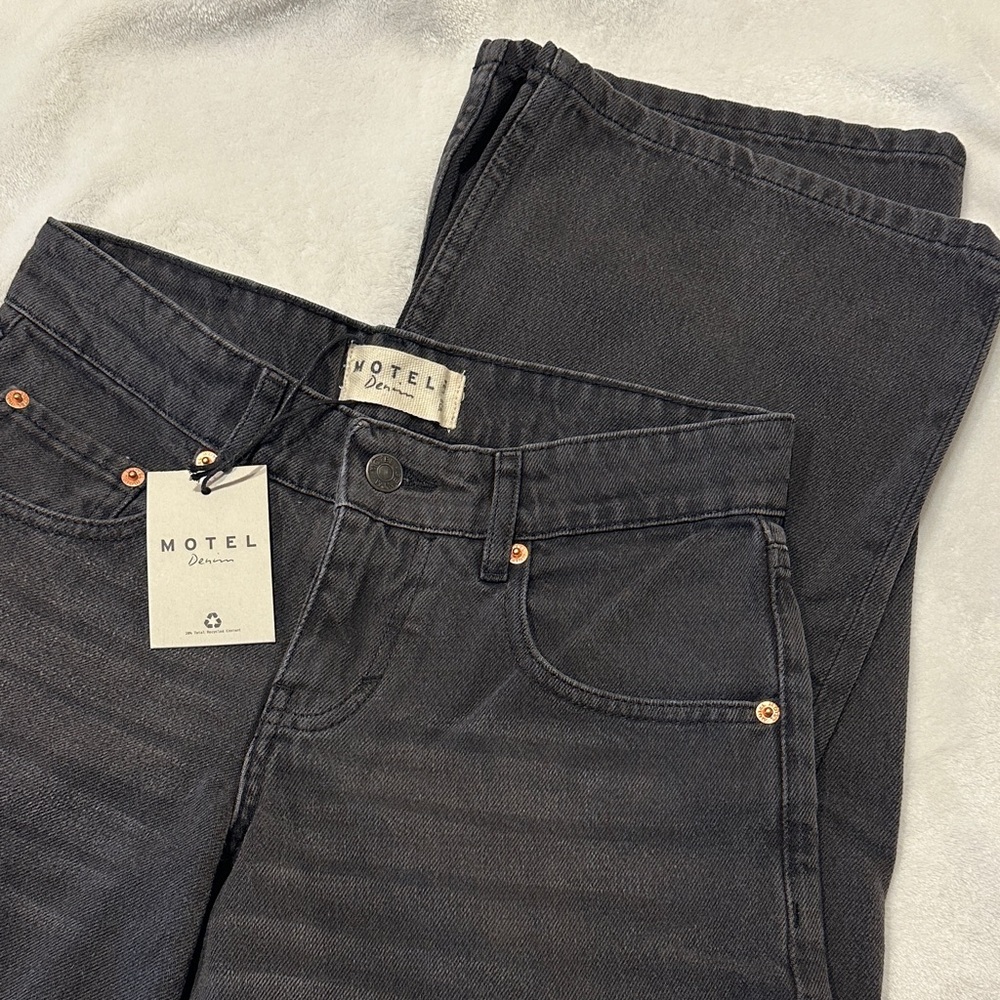 Motel Rocks Black Jeans